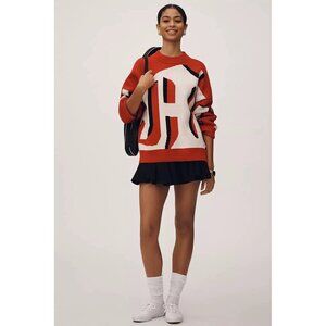 NWT Size M - Anthropologie Oversized Graphic Monogram Sweater (NWT US$ 158)
